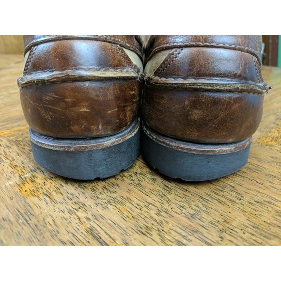 Vtg Cole Haan Country Penny Loafer Slip-on Boat Shoe Made In USA Old Money Sz 11 main image 5